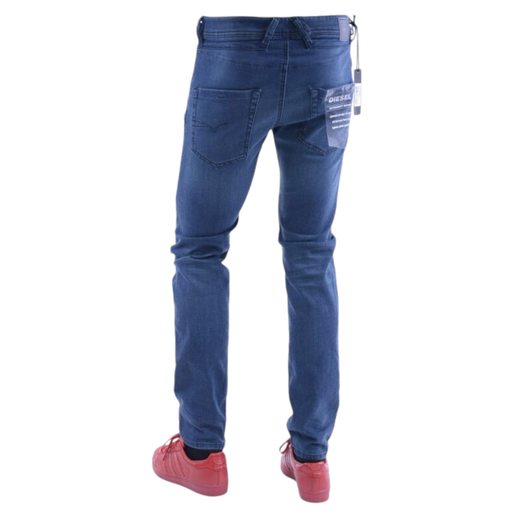 DIESEL BELTHER 0686A Mens Denim Jeans Stretch Regular Slim Tapered Casual Pants