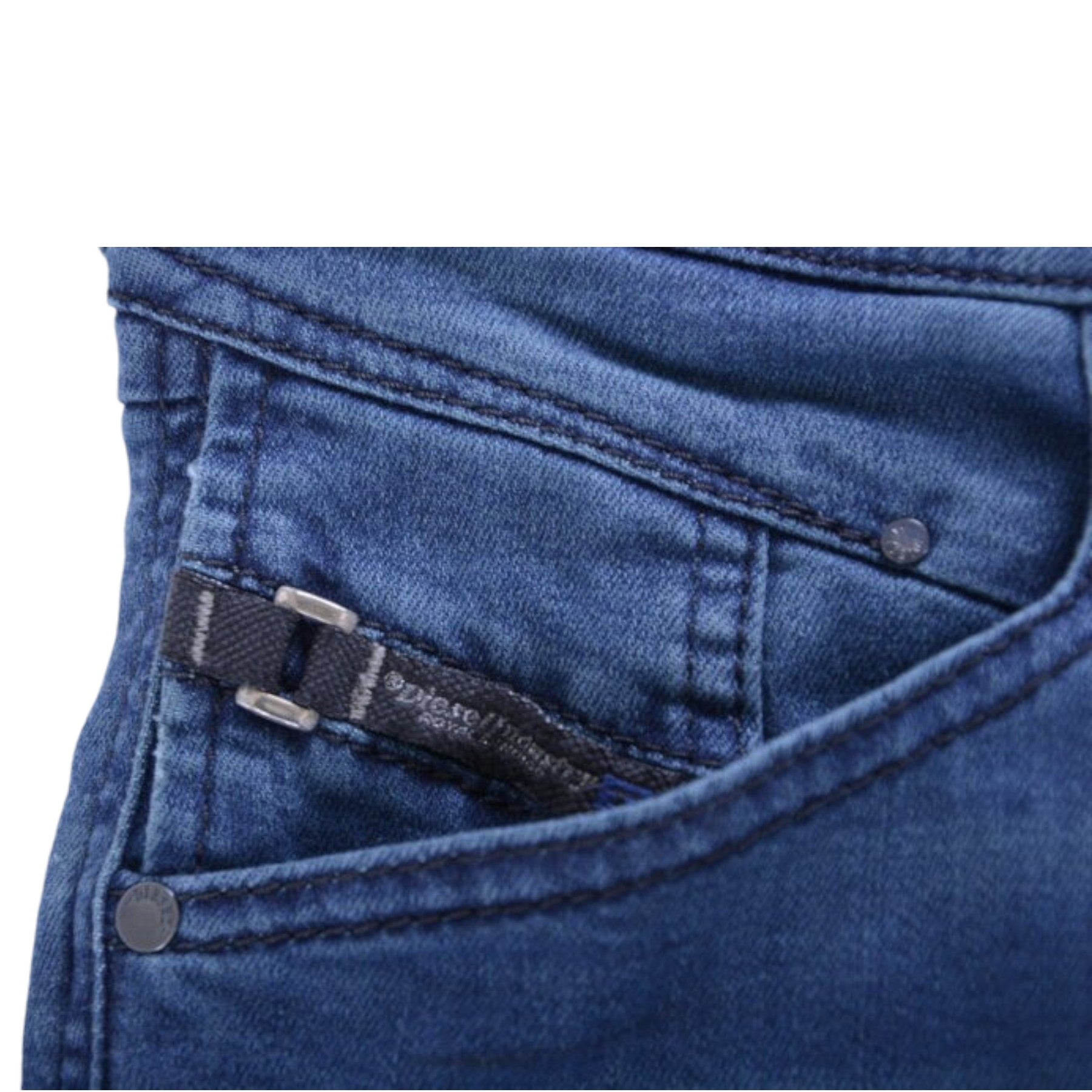 DIESEL BELTHER 0686A Mens Denim Jeans Stretch Regular Slim Tapered Casual Pants