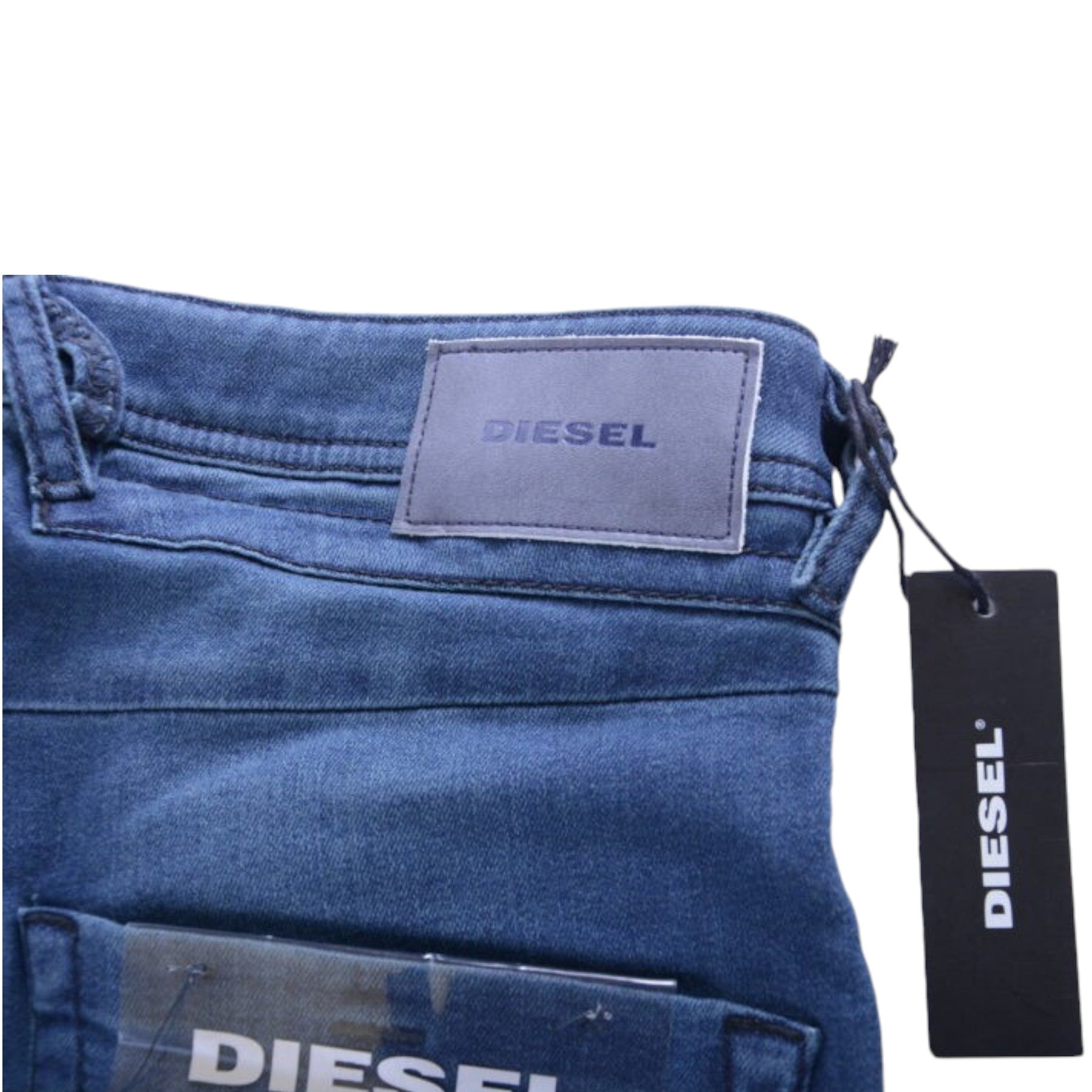 DIESEL BELTHER 0686A Mens Denim Jeans Stretch Regular Slim Tapered Casual Pants