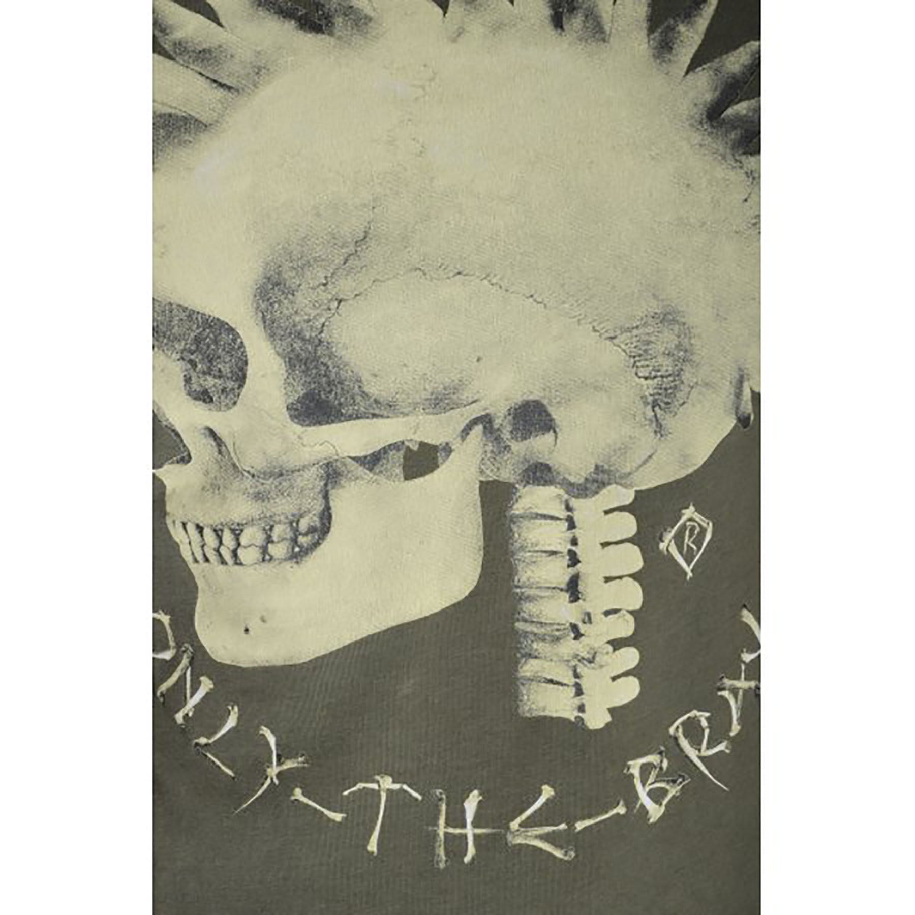 DIESEL T FEDDO Mens T Shirt Crew Neck Short Sleeve Cotton Tee Olive Mohawk Print