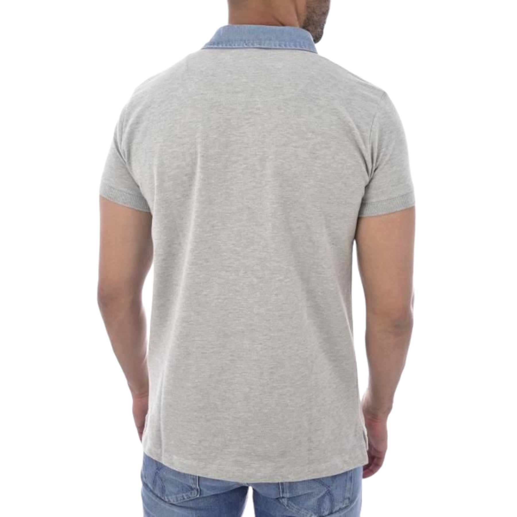 DIESEL T FRI 0SAHV Mens Polo Shirt Classic Golf T-Shirt Casual Tee Cotton