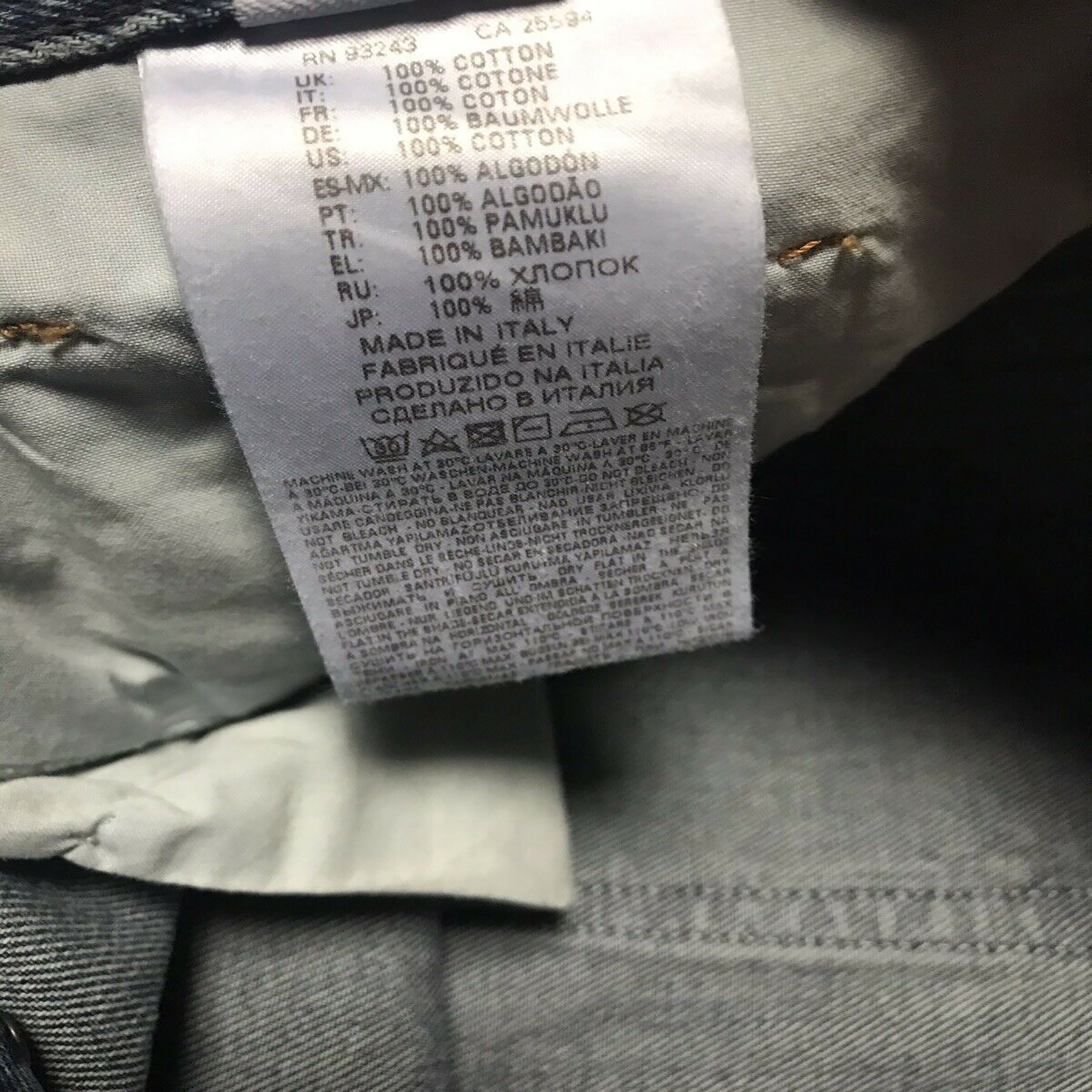 DIESEL DAGH XP 084ZS Mens Jeans Regular Straight Distress Blue Denim Made Italy