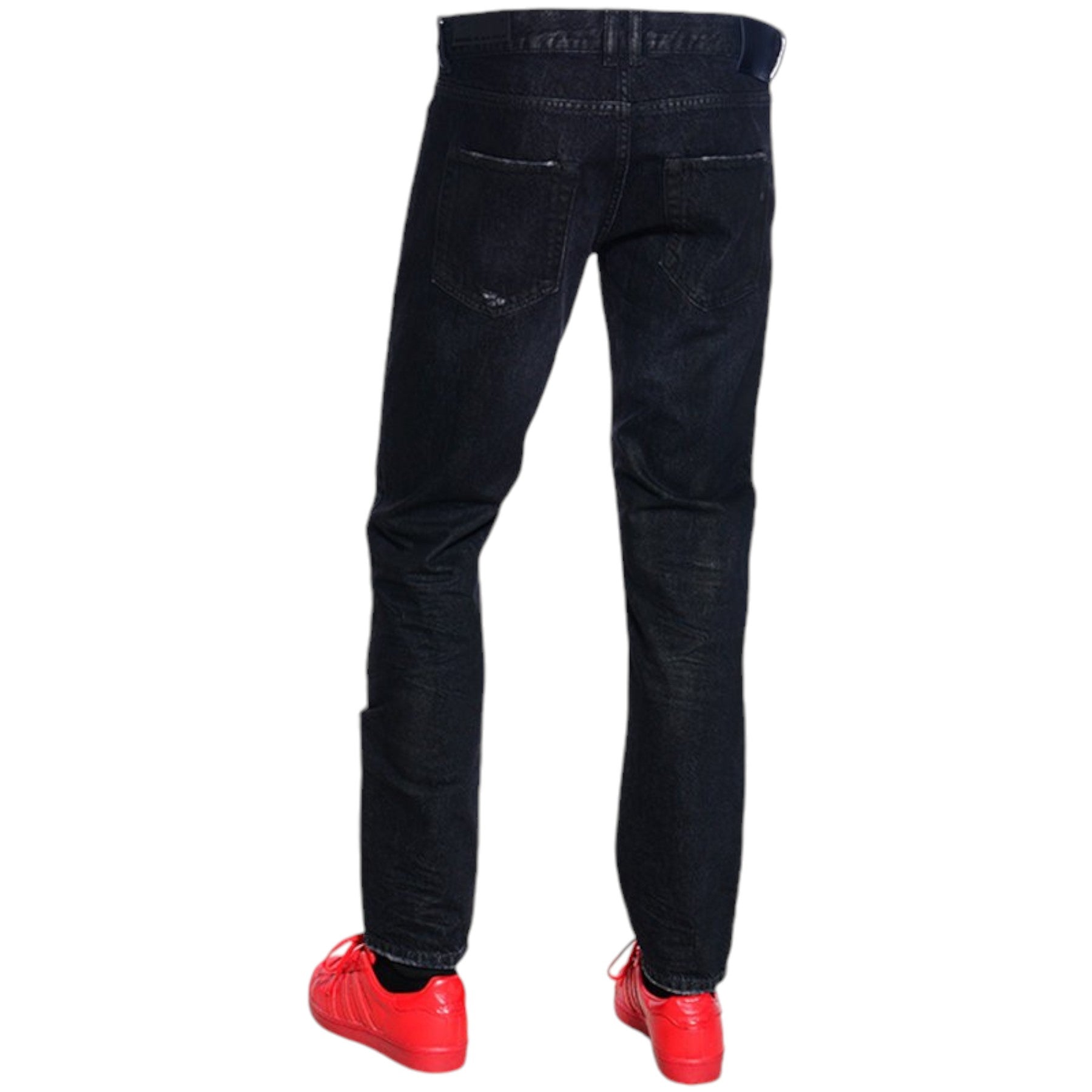 DIESEL BLACK GOLD TYPE 2813 BG8Y0 Mens Denim Jeans Slim Trouser Pant Black Italy