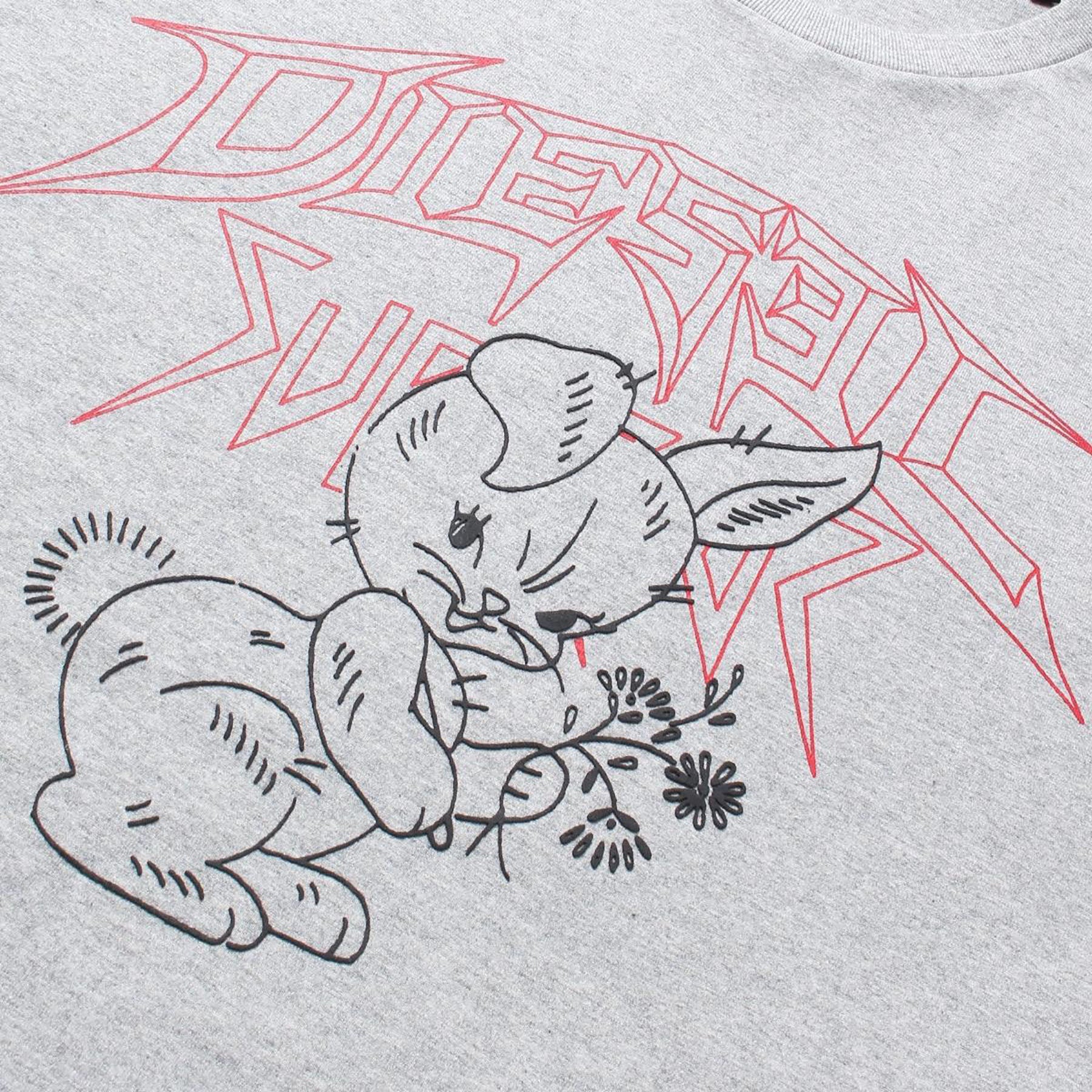 DIESEL T JUST W1 Mens T Shirts Short Sleeve Crew Neck Casual Cotton Summer Tee