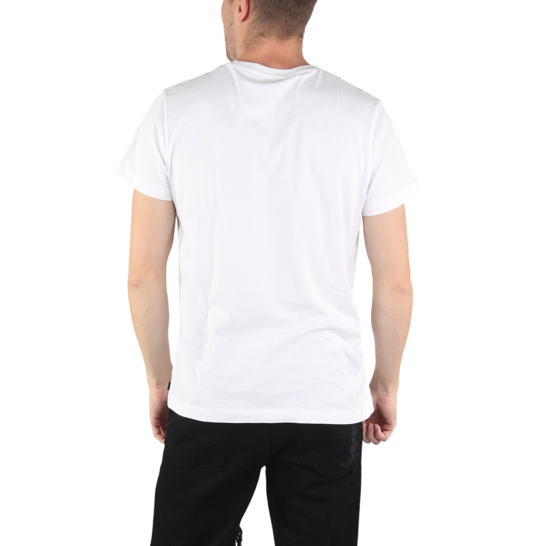 DIESEL Mens T DIEGO XA T-Shirt Short Sleeve Soft Crew Neck Tee Casual White Tops