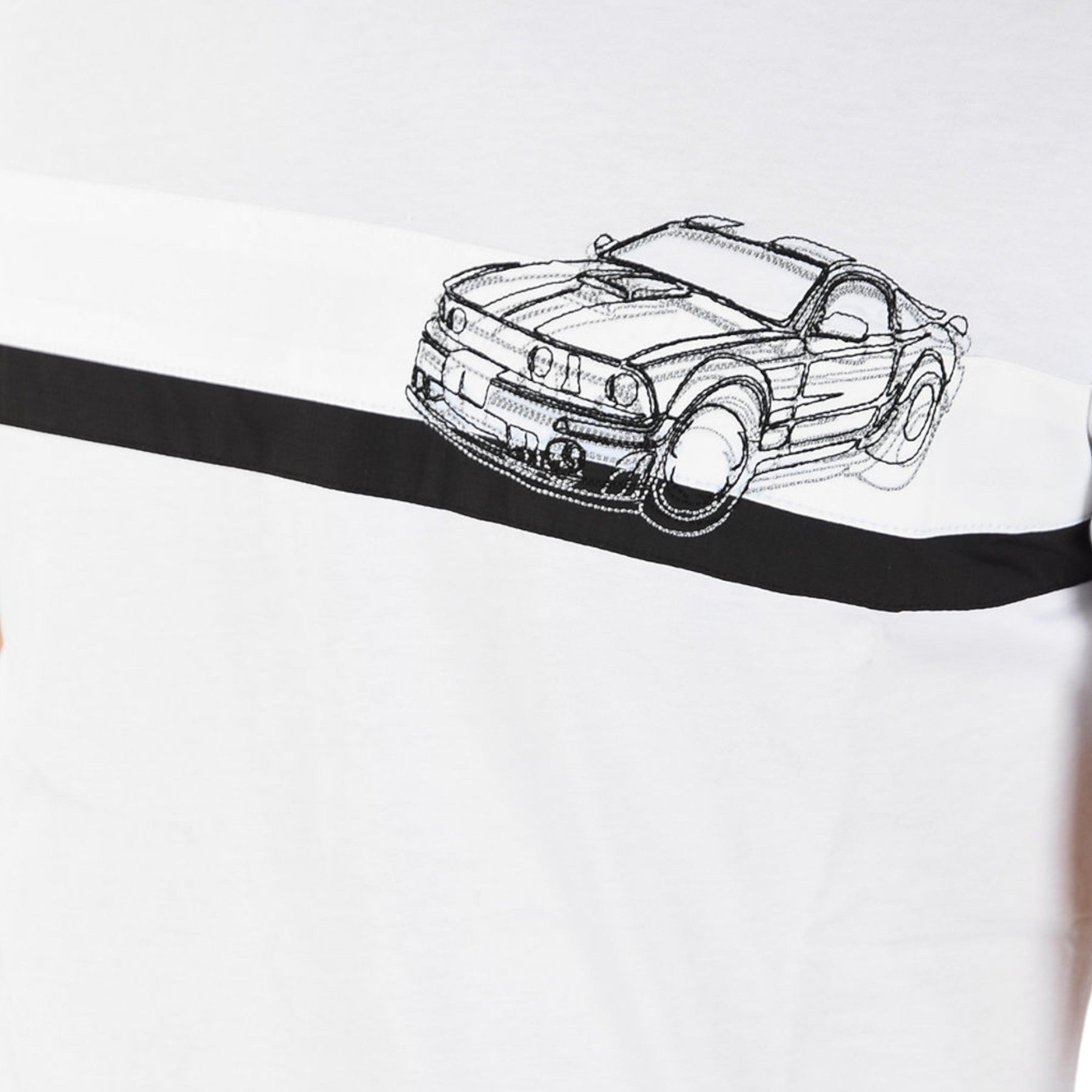 DIESEL BLACK GOLD TY STRIPESCAR Mens T-Shirt Short Sleeve Crew Neck Casual Tee