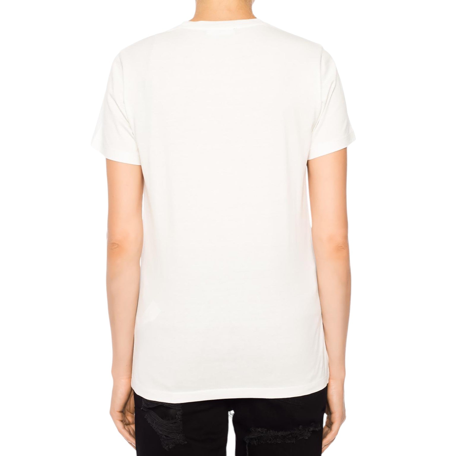 DIESEL T FLAVIA B Womens T-Shirt Crew Neck Short Sleeve Casual Summer White Tops