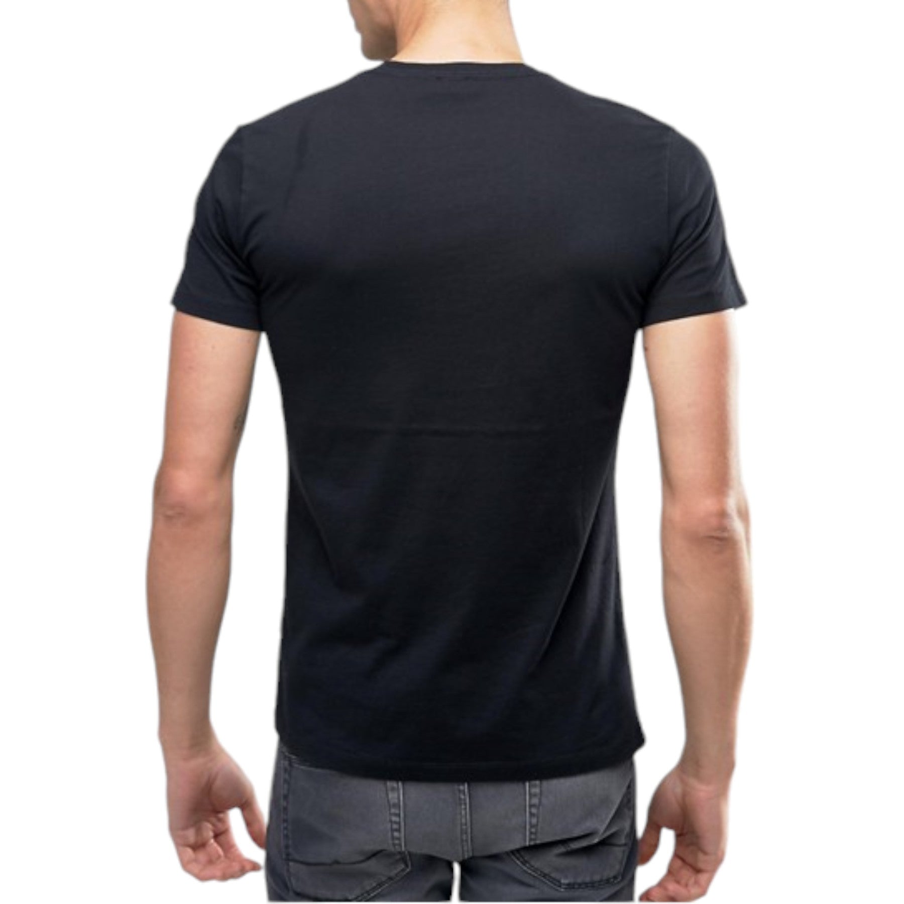 DIESEL T DIEGO HE Mens T-Shirt Crew Neck Short Sleeve Casual Black Summer Tee