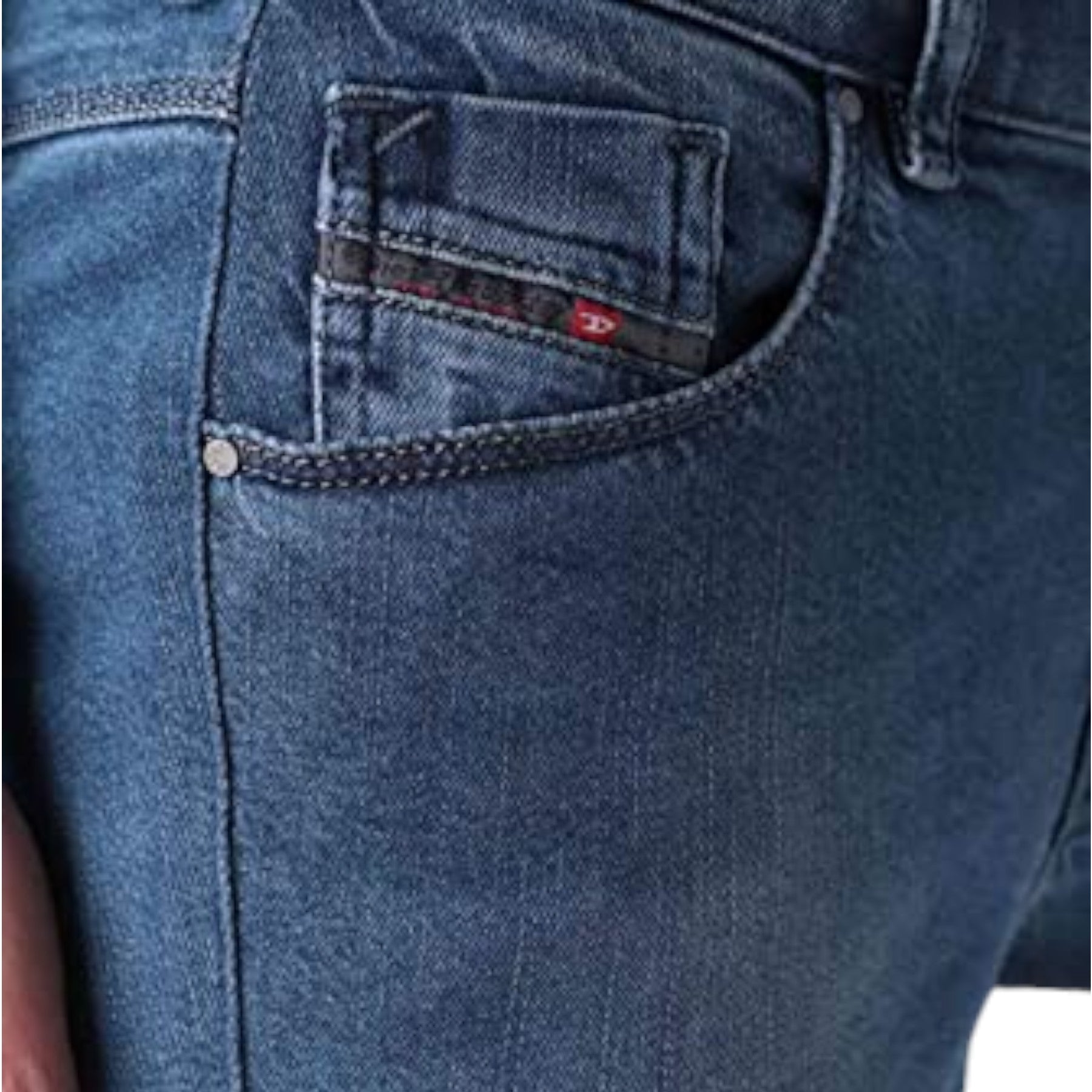 DIESEL SANDY 0666G Womens Denim Jeans Casual Pants Lyocell Regular Slim Trousers