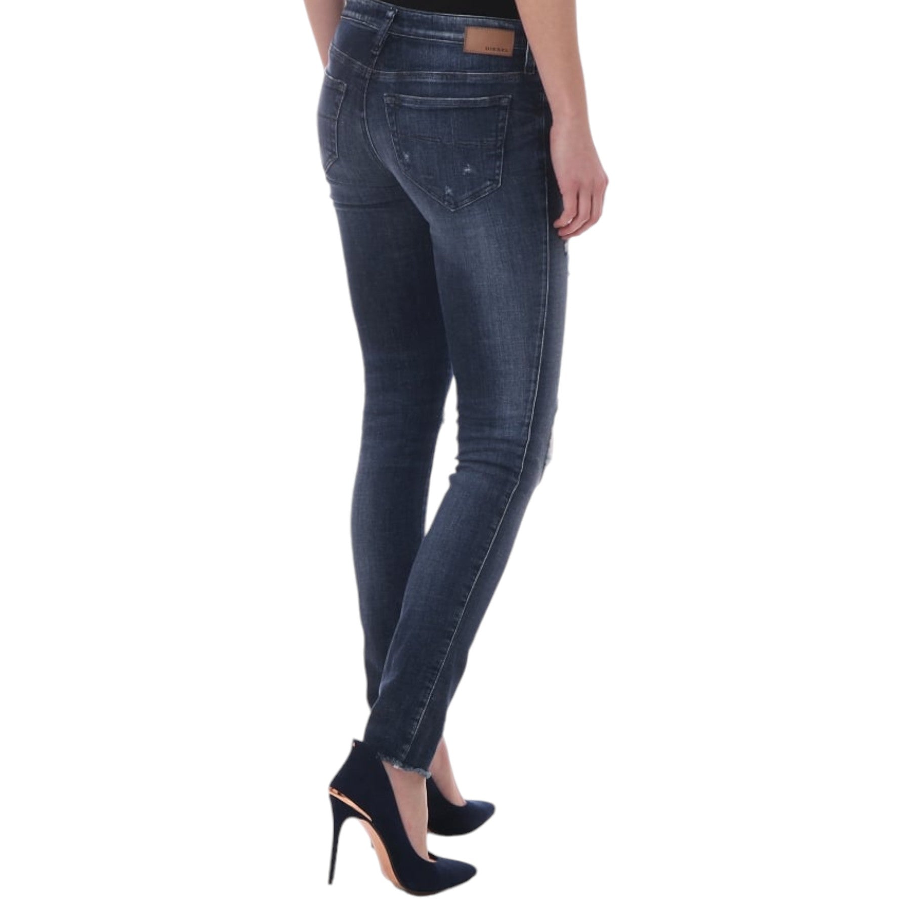 DIESEL SKINZEE 0671V Womens Denim Jeans Casual Pants Super Slim Skinny Trousers
