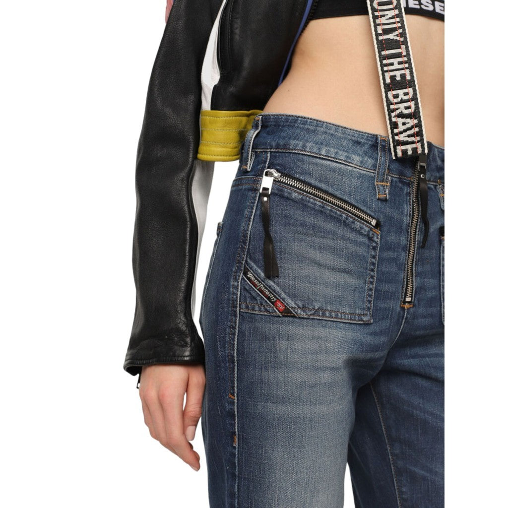 DIESEL D EARLIE 089AR Womens Denim Jeans Casual Pants Kick Flare Style Trousers