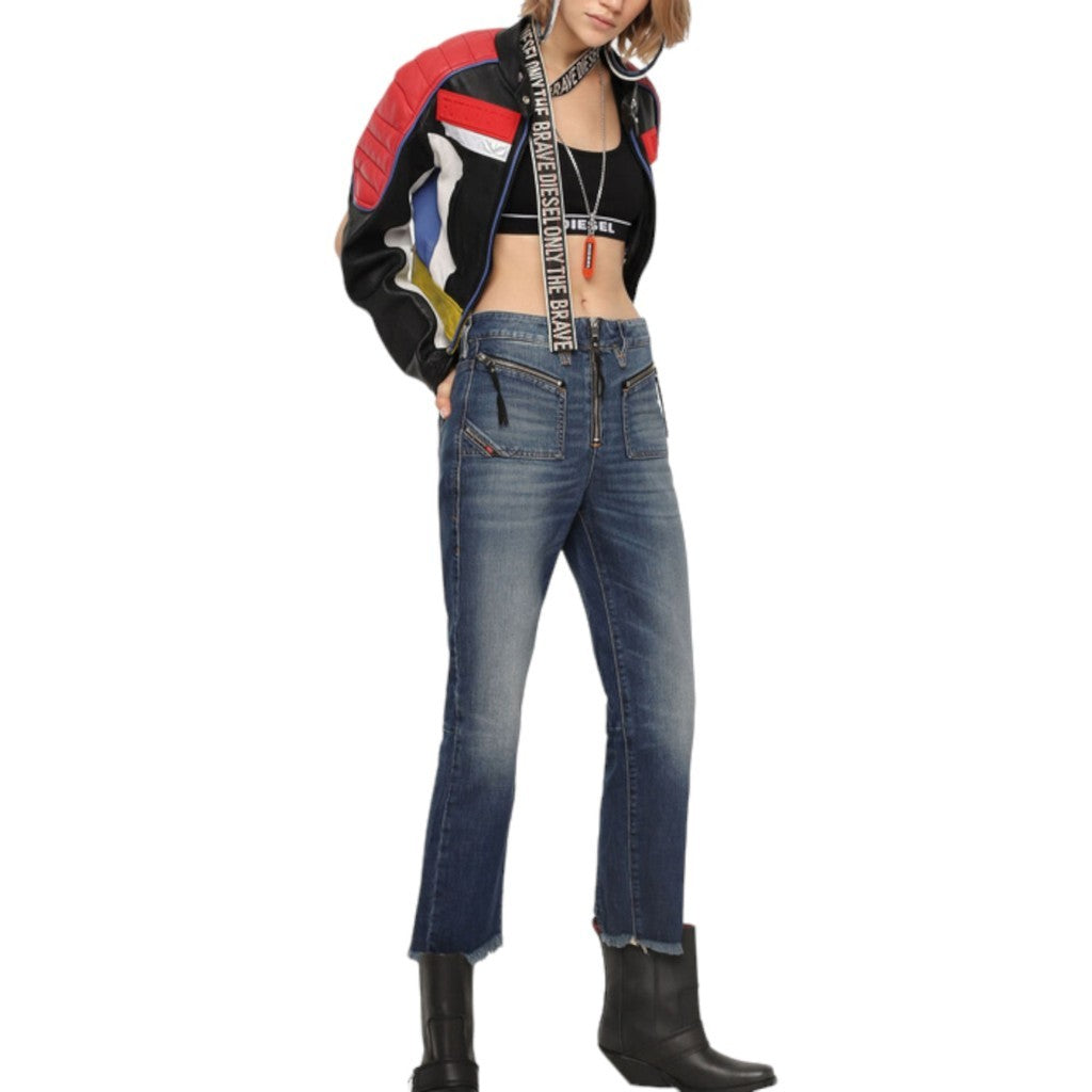 DIESEL D EARLIE 089AR Womens Denim Jeans Casual Pants Kick Flare Style Trousers