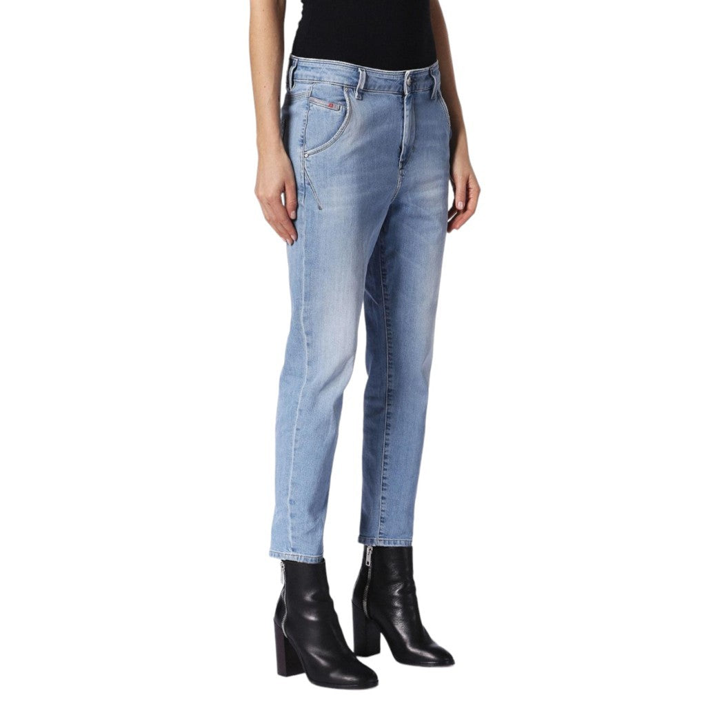 DIESEL FAYZA EVO 084QN Womens Denim Jeans Casual Pants Relaxed Boyfriend Trouser