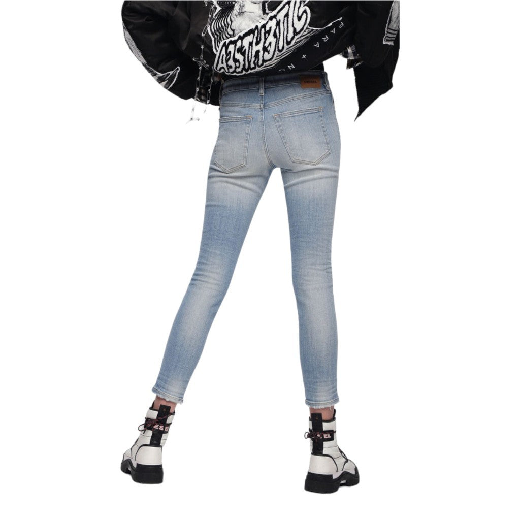 DIESEL BABHILA 086AW Womens Denim Jeans Casual Slim Pants Skinny Trouser Italy