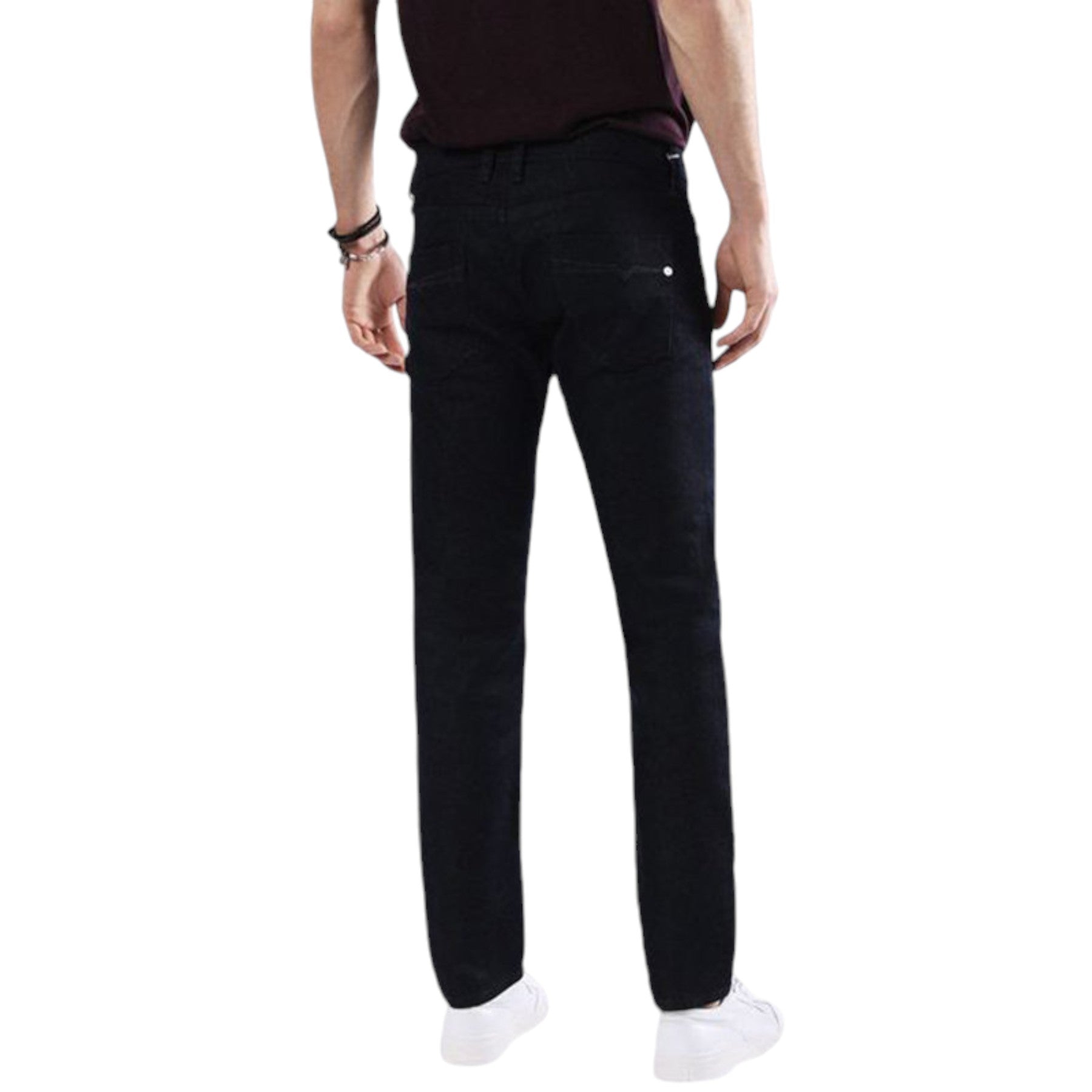 DIESEL KAKEE 0853N Mens Denim Jeans Regular Slim Casual Stretchy Dark Blue Pants