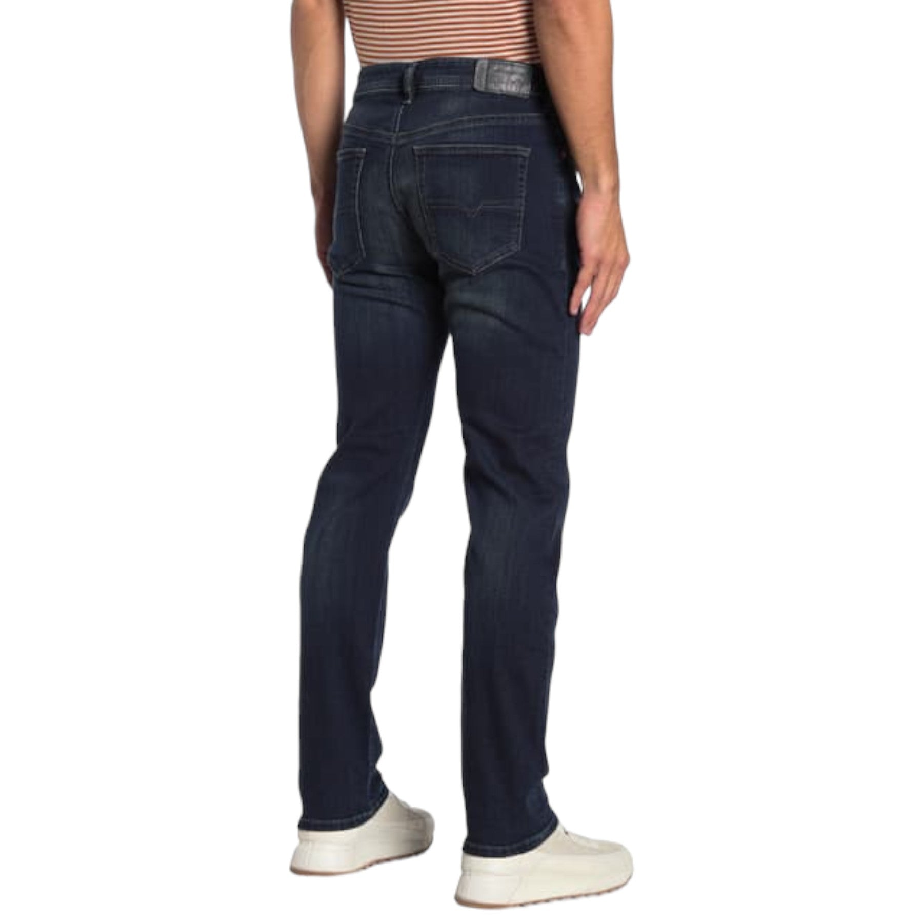 DIESEL BUSTER R8W41 Mens Denim Jeans Regular Slim Tapered Fit Faded Casual Pant