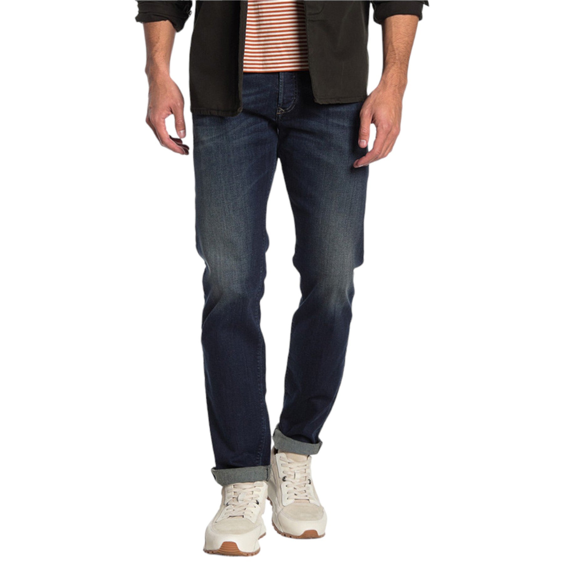DIESEL BUSTER R8W41 Mens Denim Jeans Regular Slim Tapered Fit Faded Casual Pant