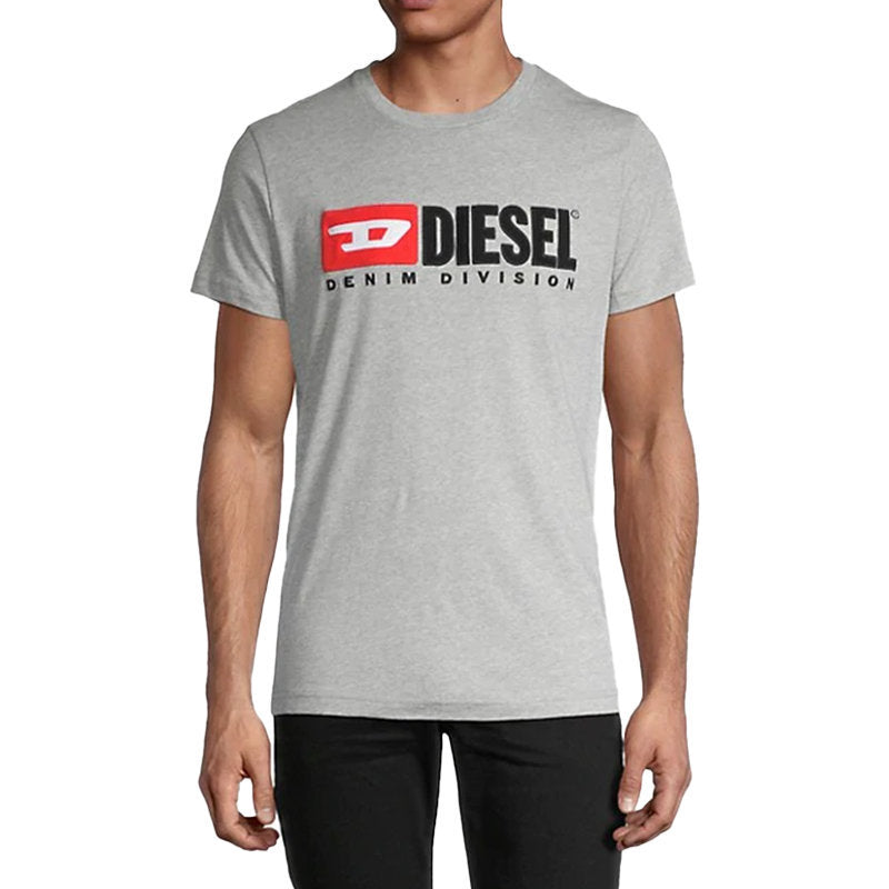 DIESEL T DIEGO DIVISION Mens T Shirt Short Sleeve Tee Casual Cotton Summer Top