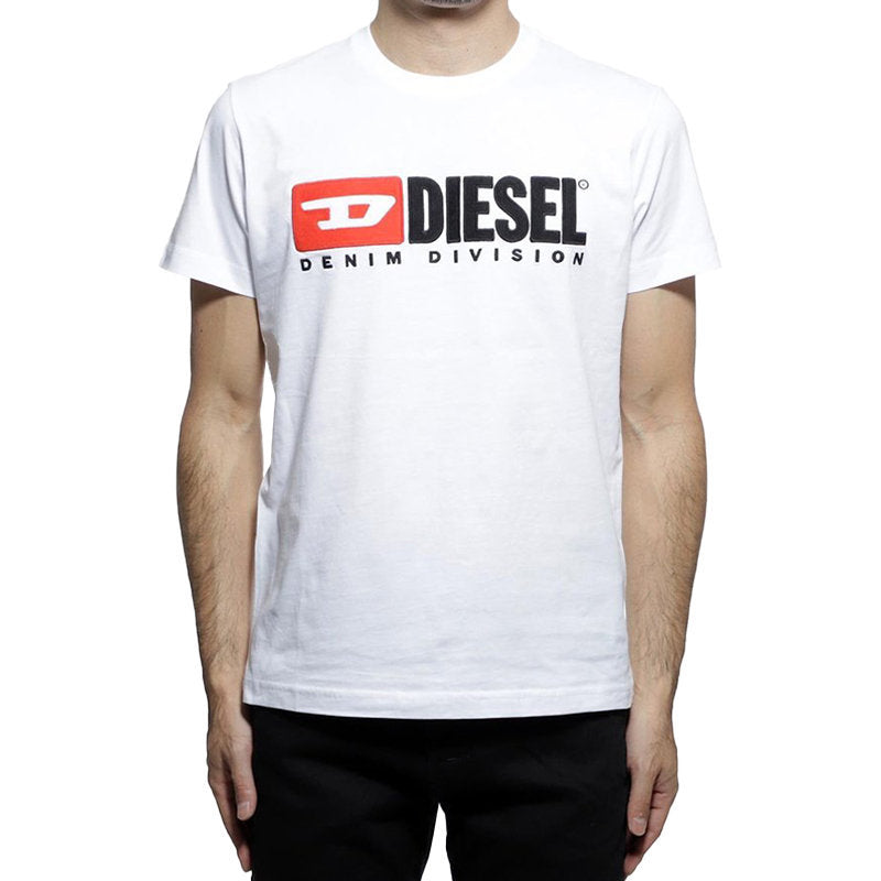 DIESEL T DIEGO DIVISION Mens T Shirt Short Sleeve Tee Casual Cotton Summer Top