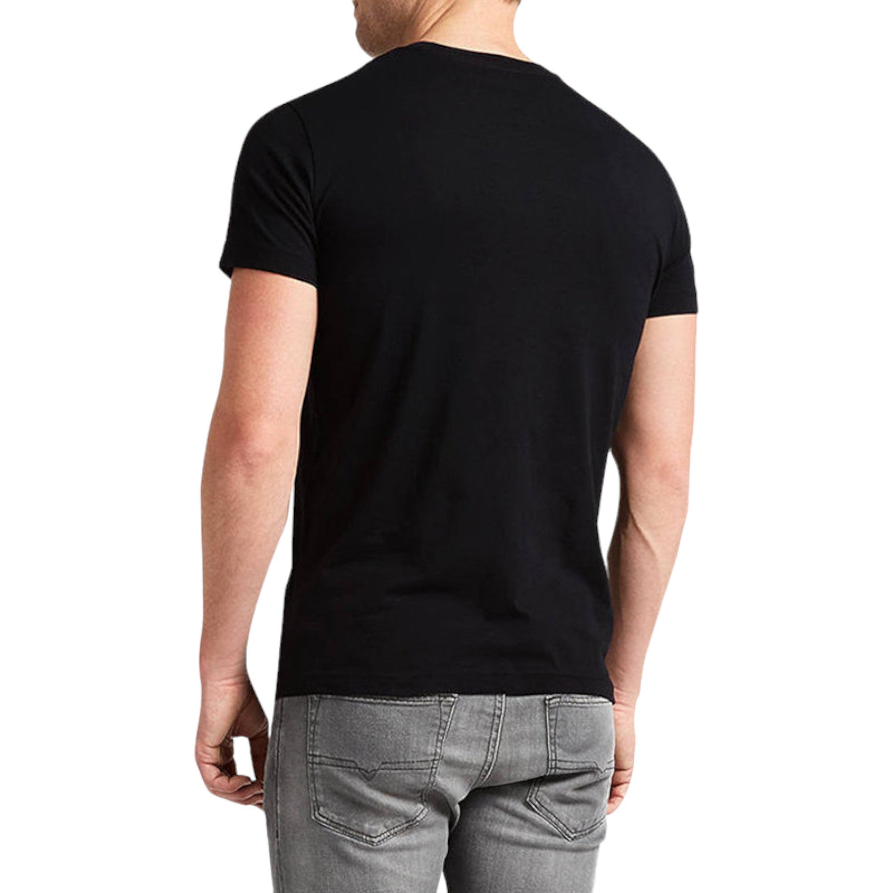 DIESEL T DIEGO QA Mens T Shirt Short Sleeve Crew Neck Slim Fit Casual Cotton Tee