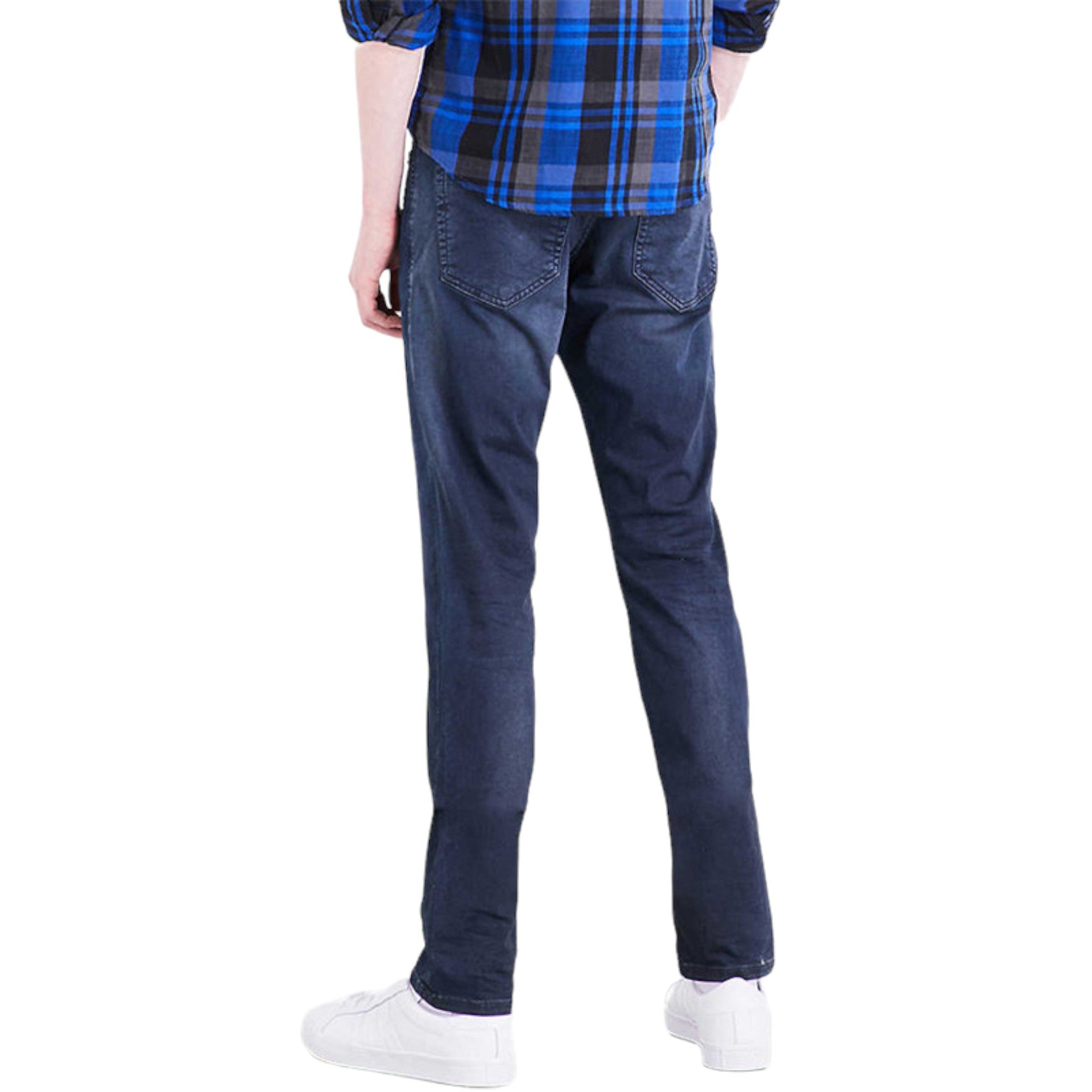 DIESEL TEPPHAR 0681H Mens Jeans Slim Fit Stretch Dark Blue Casual Denim Pants