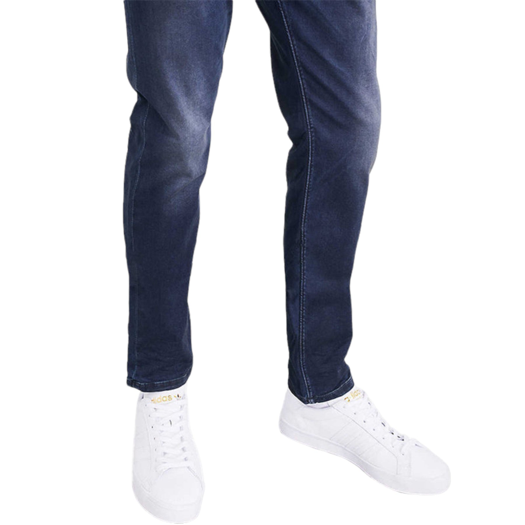 DIESEL TEPPHAR 0681H Mens Jeans Slim Fit Stretch Dark Blue Casual Denim Pants