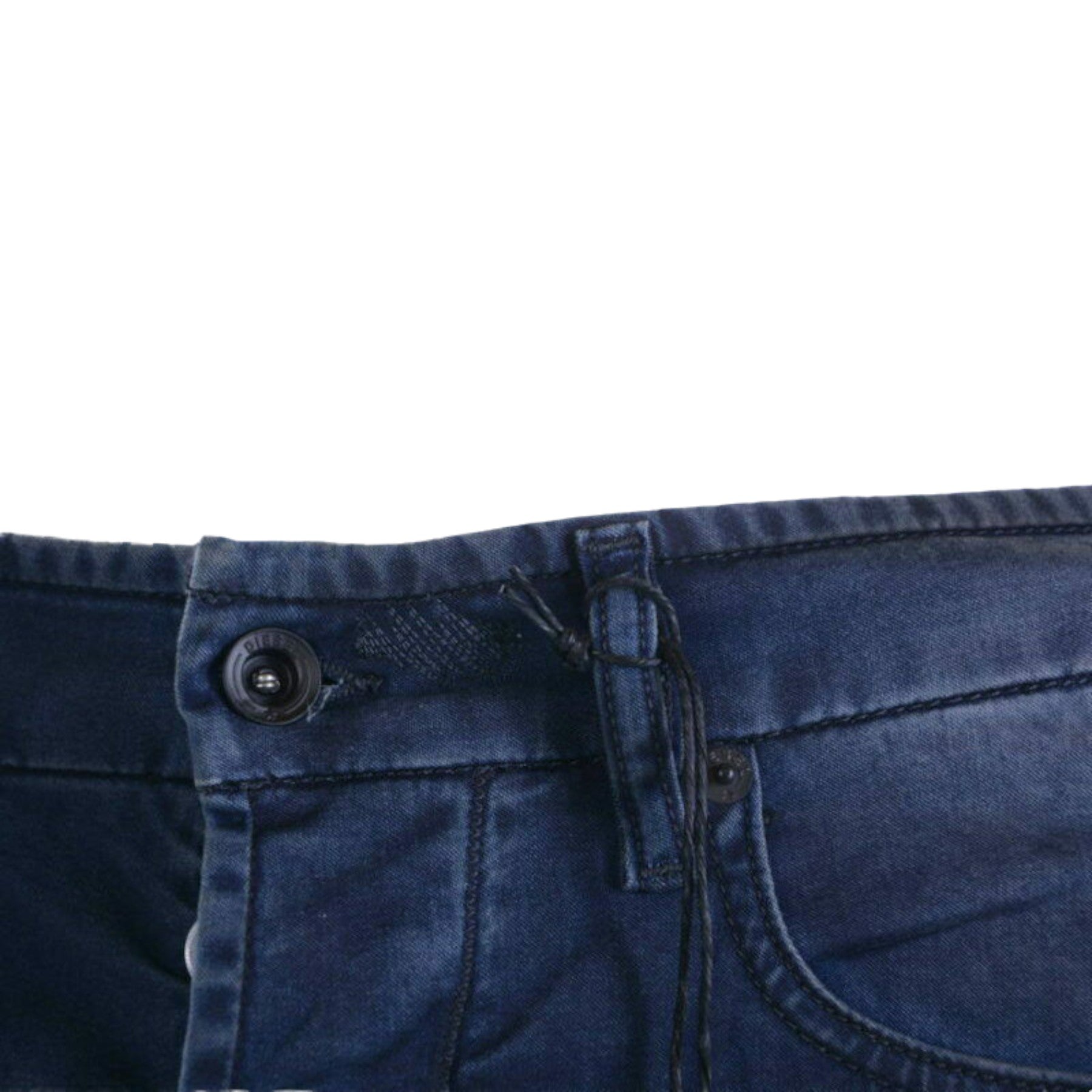 DIESEL TEPPHAR 0681H Mens Jeans Slim Fit Stretch Dark Blue Casual Denim Pants