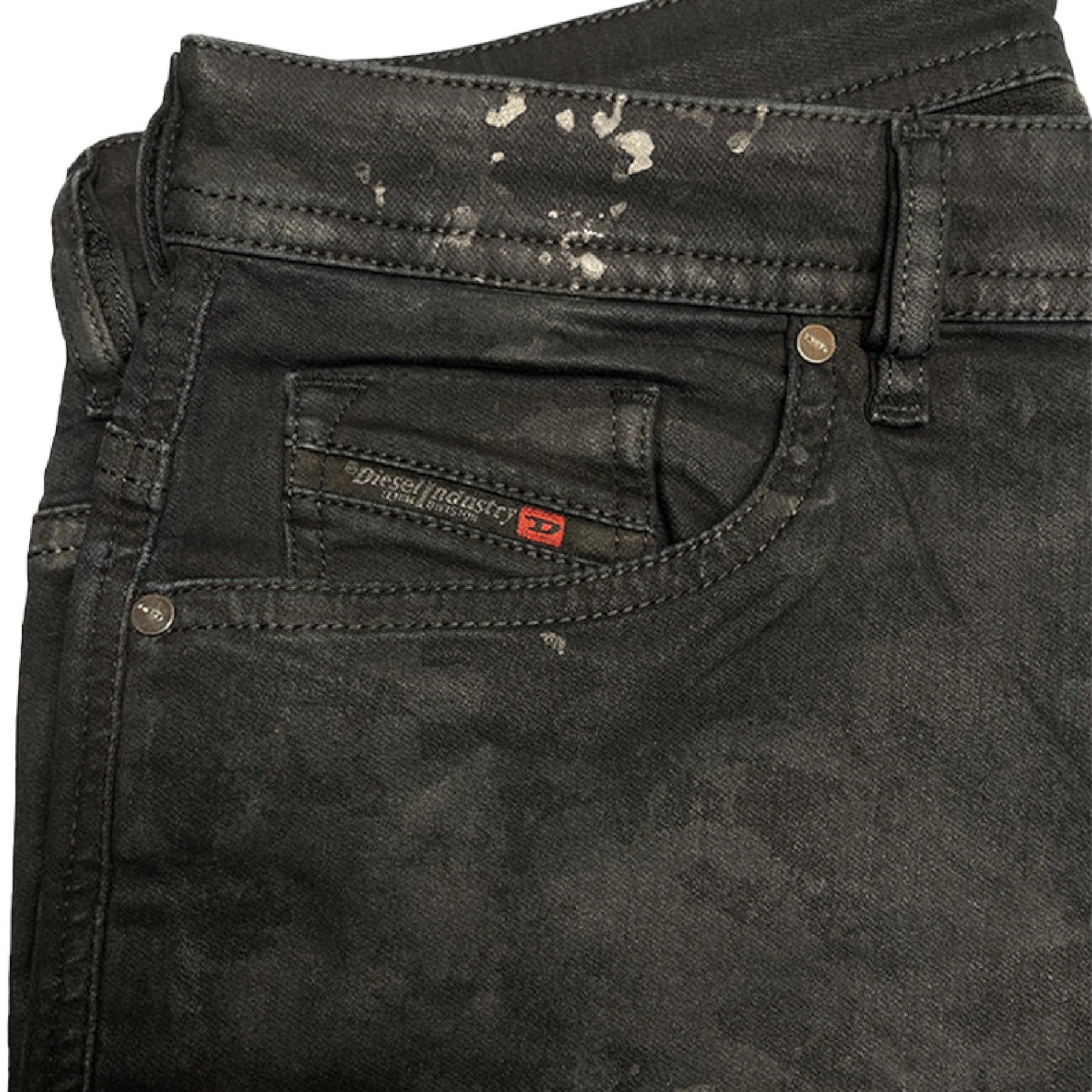 DIESEL Thommer 069CQ Mens Sweat Jogg Jeans Stretch Slim Fit Casual Relax Pants