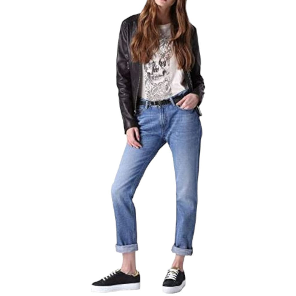 DIESEL RIZZO 0847R Womens Denim Jeans Regular Slim Fit Low Waist Casual Trouser