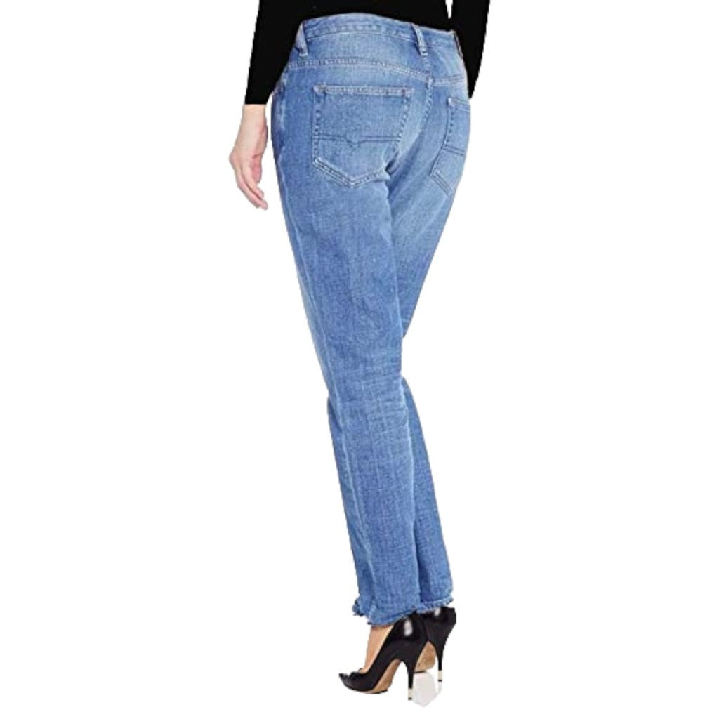 DIESEL RIZZO 0847R Womens Denim Jeans Regular Slim Fit Low Waist Casual Trouser
