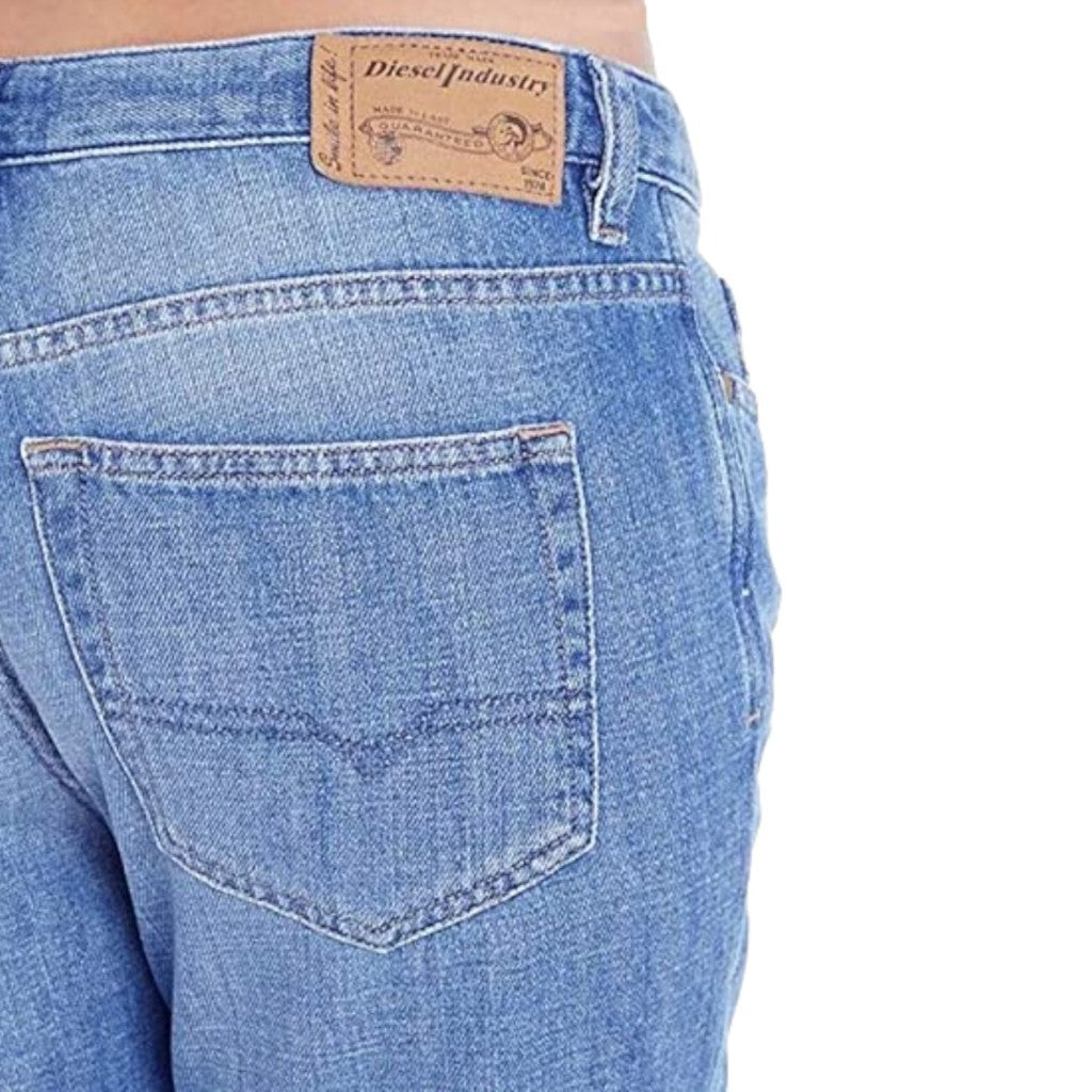 DIESEL RIZZO 0847R Womens Denim Jeans Regular Slim Fit Low Waist Casual Trouser