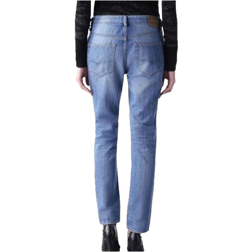 DIESEL RIZZO 0847R Womens Denim Jeans Regular Slim Fit Low Waist Casual Trouser