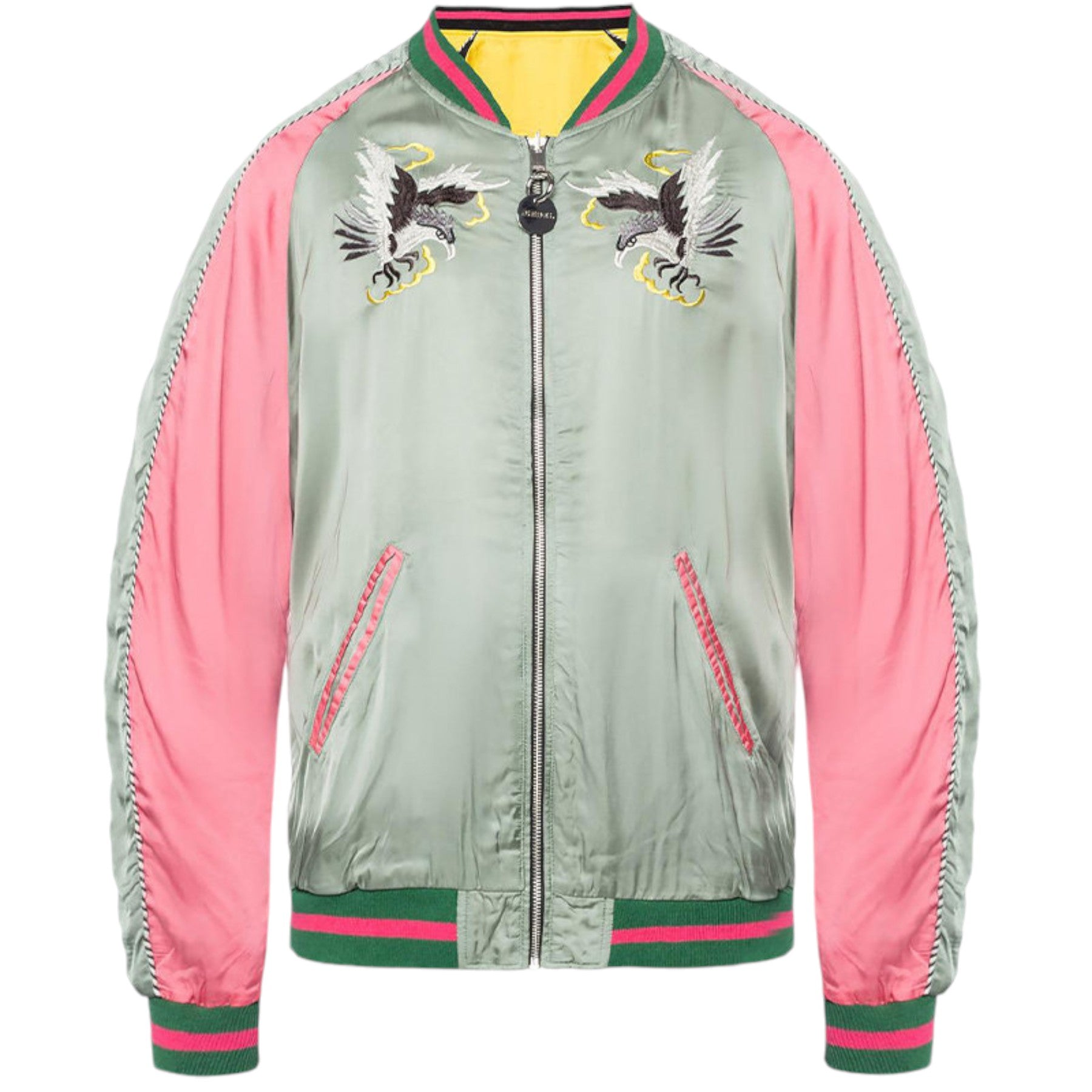 DIESEL G FRANK A Womens Bomber Jacket Ladies Winter Outwear Reversible Coat XS S