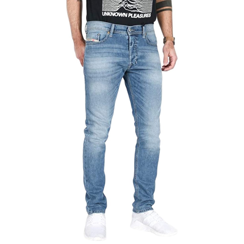 DIESEL TEPPHAR 0842H Mens Denim Jeans Casual Stretch Trousers Slim Fit  Pants