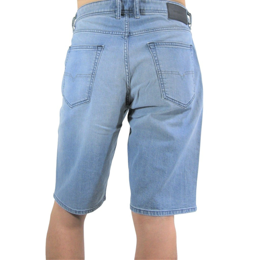 DIESEL KEESHORT RN84Q Mens Denim Jeans Shorts Summer Casual Beach Faded Shorts