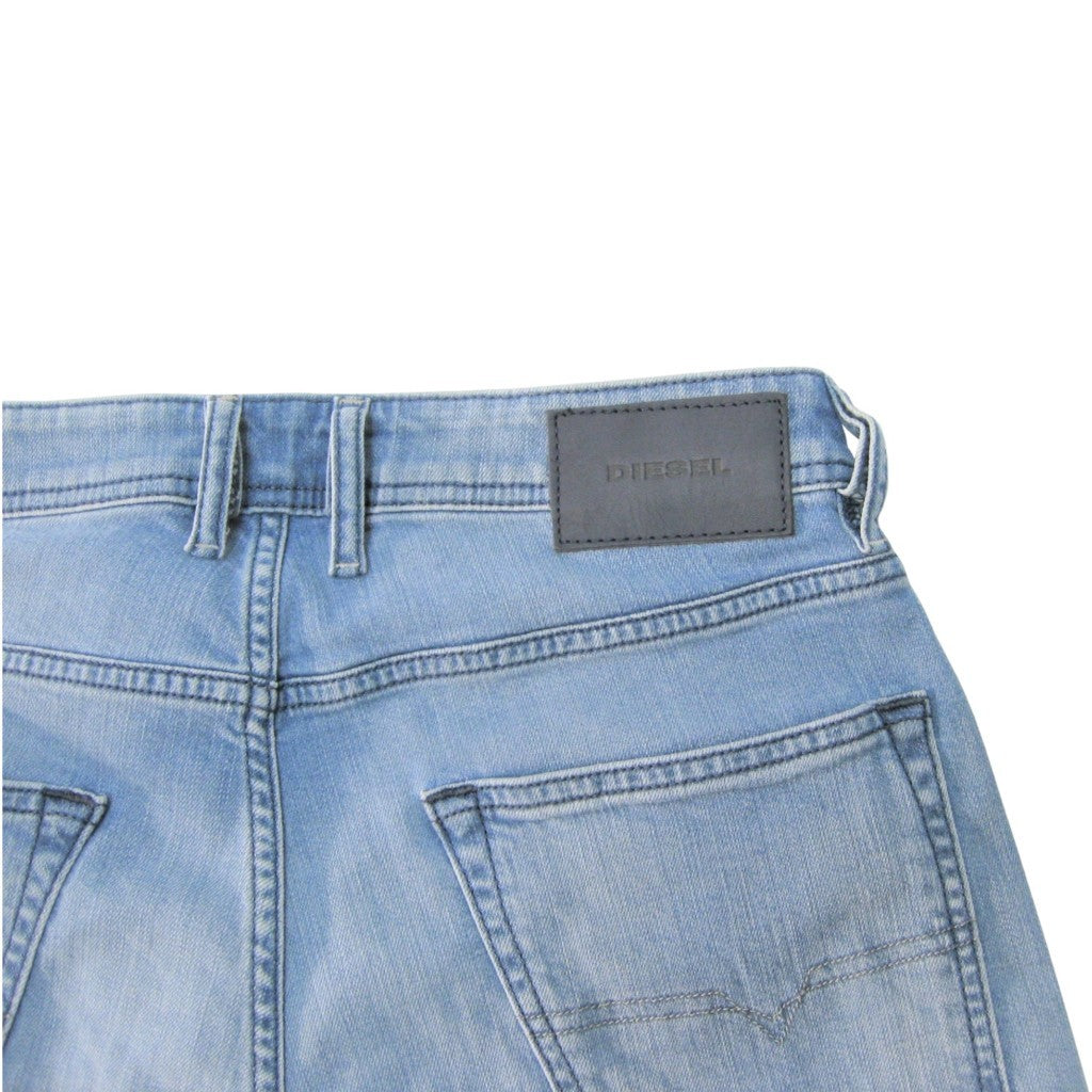 DIESEL KEESHORT RN84Q Mens Denim Jeans Shorts Summer Casual Beach Faded Shorts