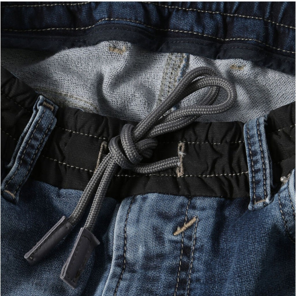 DIESEL WAYKEE BN NE 0672A Mens Denim Jogg Jeans Italy Stretch Regular Straight