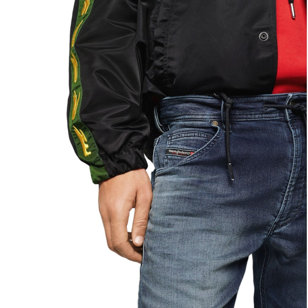 DIESEL KROOLEY 069HH Mens Denim Jogg Jeans Slim Fit Casual Relax Sweat Pants