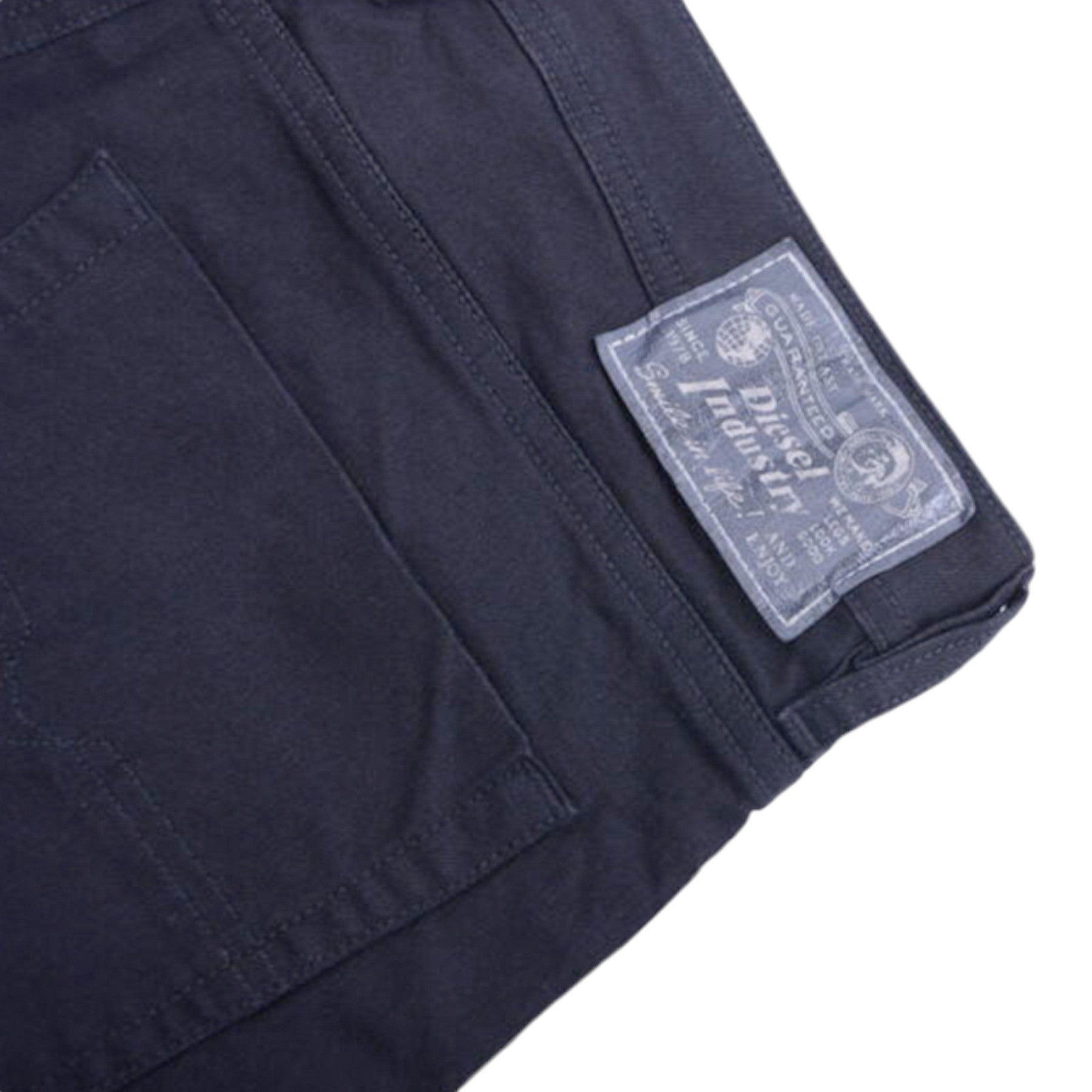 DIESEL TEPPHAR 0R84A Mens Denim Jeans Slim Fit Stretch Casual Black Pants Italy