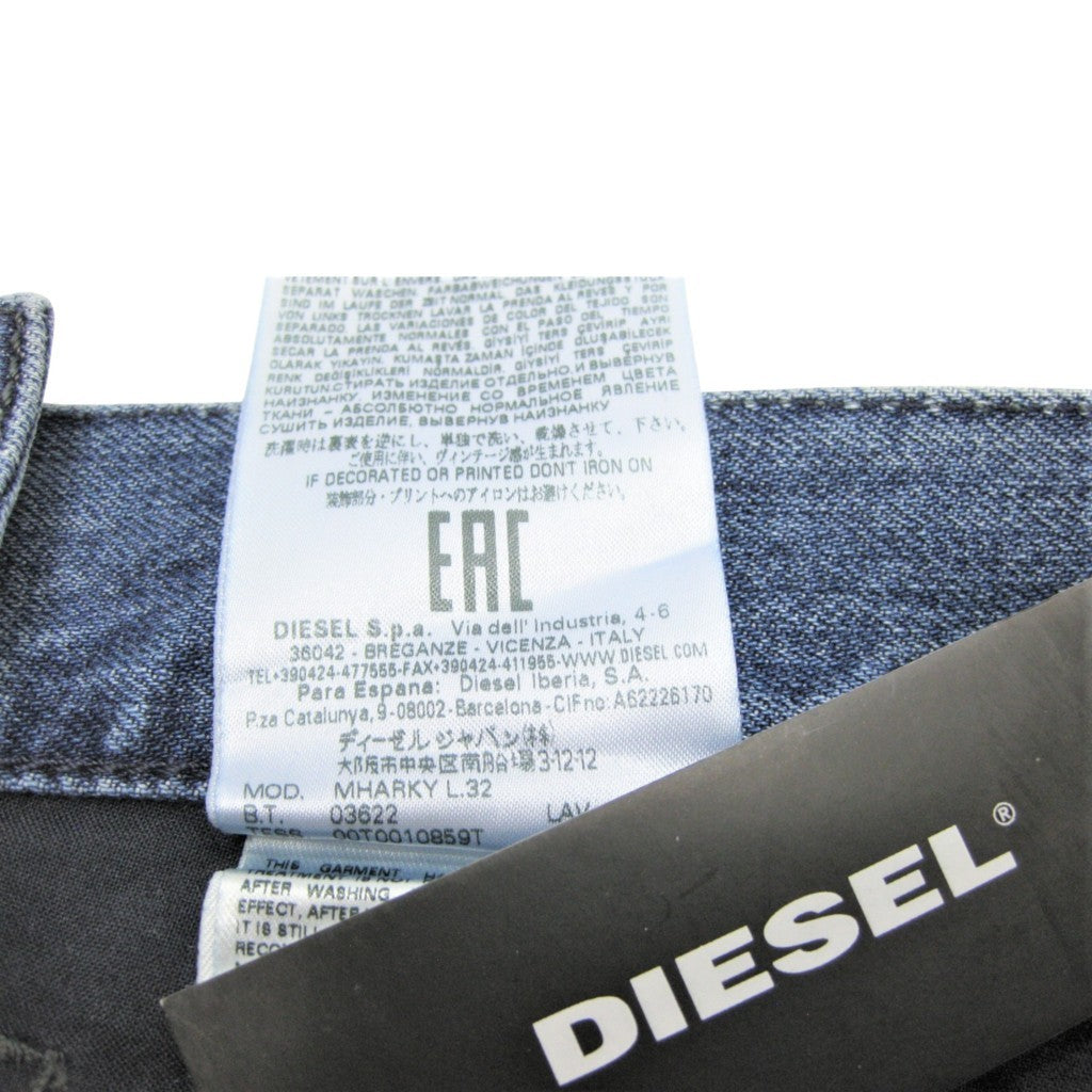 DIESEL MHARKY 0094D Mens Denim Jeans Casual Slim Skinny Low Crotch Trousers