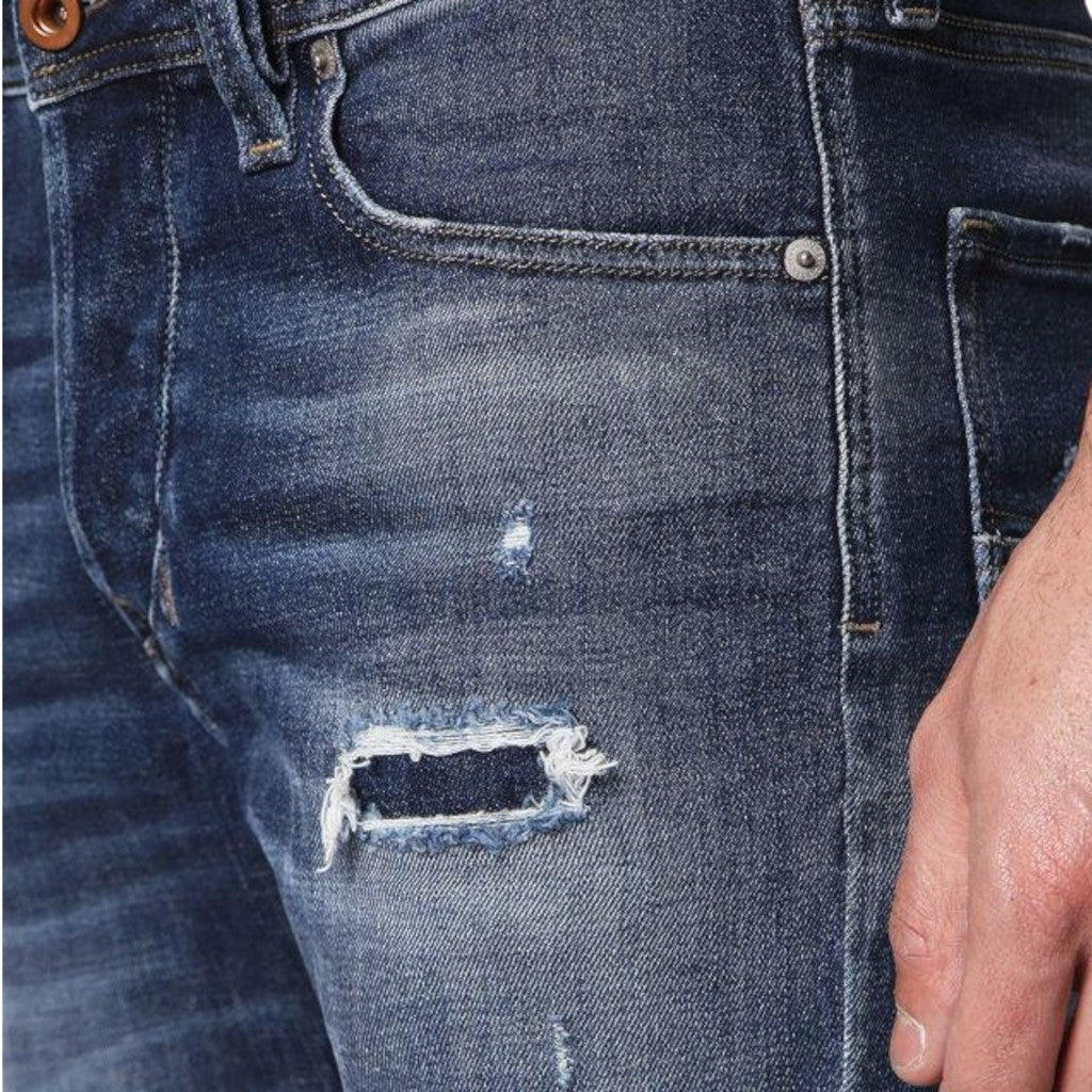 DIESEL LARKEE 084QT Mens Denim Jeans Casual Stretch Regular Tapered Trousers