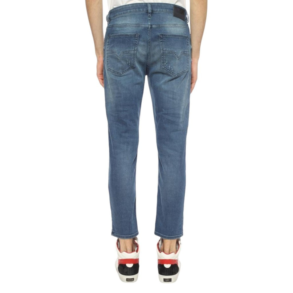 DIESEL JIFER 084NV Mens Denim Jeans Casual Stretch Regular Slim Tapered Trousers
