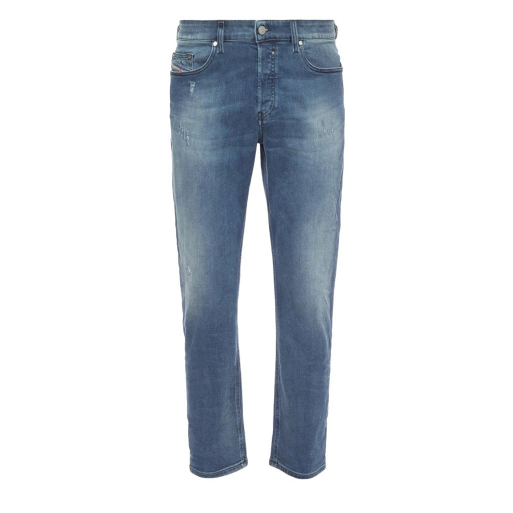 DIESEL JIFER 084NV Mens Denim Jeans Casual Stretch Regular Slim Tapered Trousers