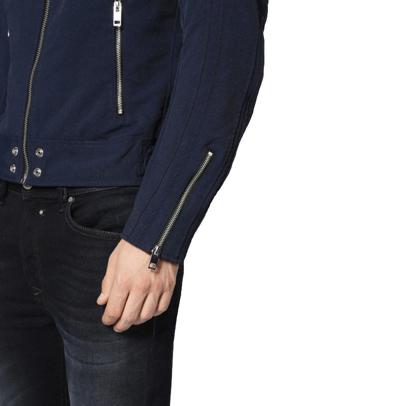 DIESEL J STREET Mens Biker Jackets Slim Fit Summer Outwear Bomber Casual Coat