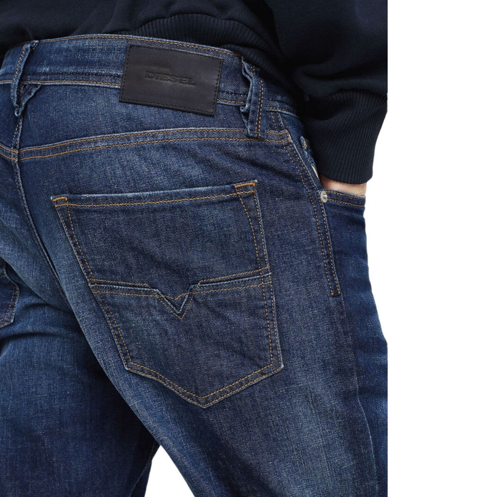 DIESEL LARKEE 084GR Mens Denim Jeans Casual Stretch Regular Tapered Trousers
