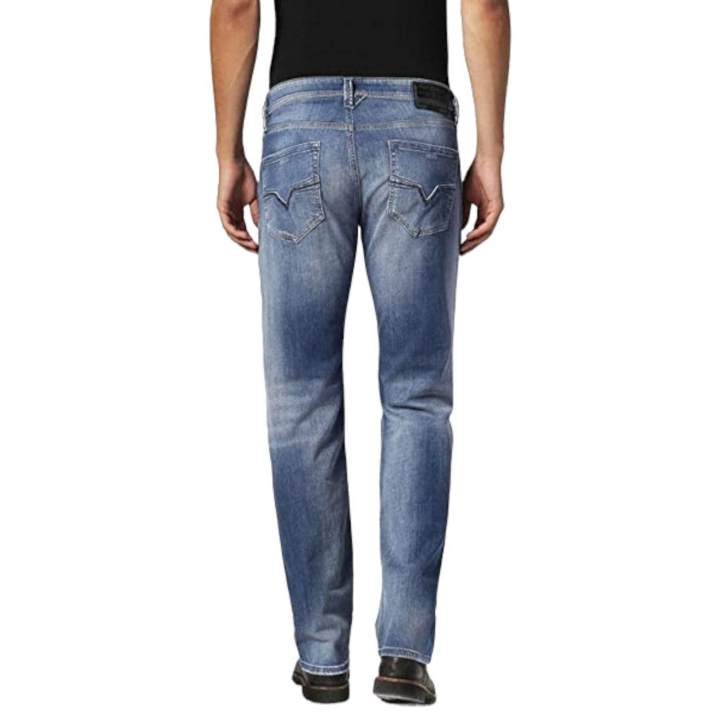 DIESEL LARKEE 084QG Mens Denim Jeans Casual Stretch Regular Straight Trousers