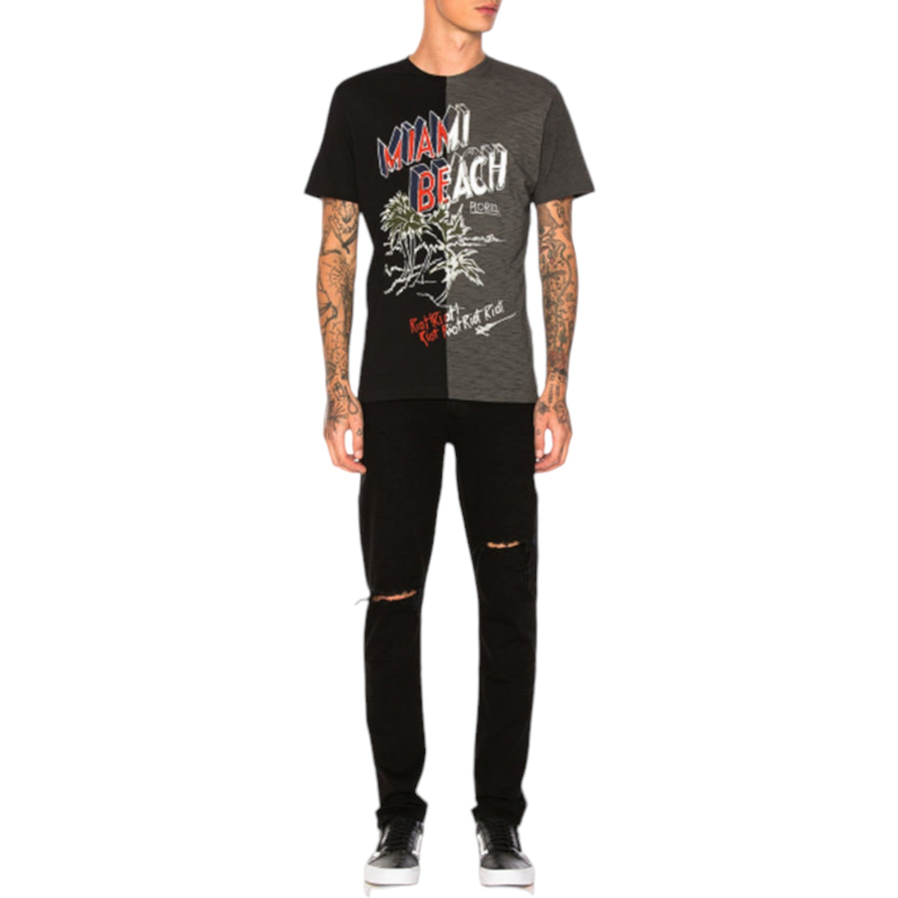 DIESEL T JOE NG Mens T shirts Crew Neck Graphic Print Casual Cotton Summer Tee
