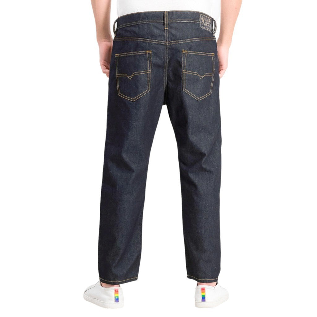 DIESEL RHIAL R8E50 Mens Denim Jeans Stretch Slim Carrot Fit Trouser Casual Pant