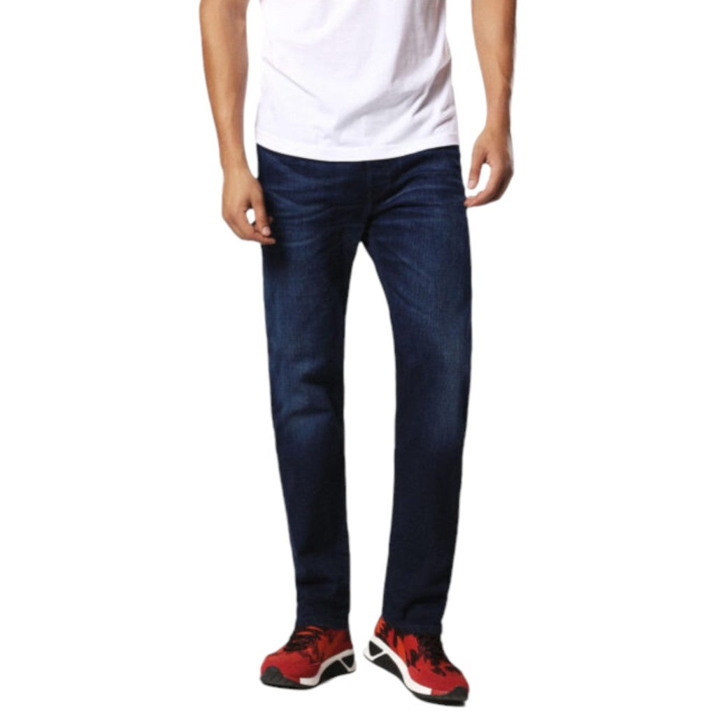 DIESEL THYTAN 084HJ Mens Denim Jeans Stretch Comfort Straight Fit Casual Pants