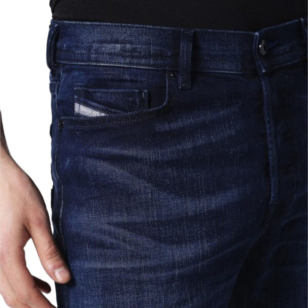 DIESEL THYTAN 084HJ Mens Denim Jeans Stretch Comfort Straight Fit Casual Pants
